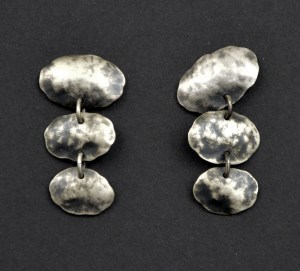 Three Cloud Earrings