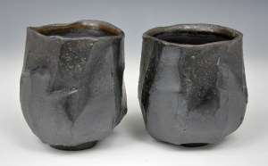 Yunomi Set - Black Stoneware #170