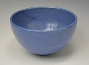 Bowl - Large Blue with Ginkgo Design inside #12