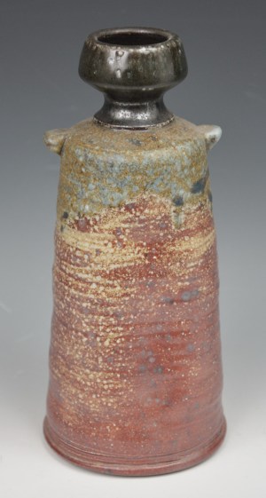 Bud Vase with Black Neck #14