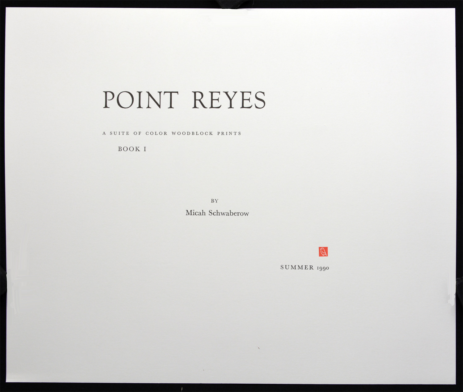 Point Reyes Book I: A Suite of Color Woodblock Prints - Image 3