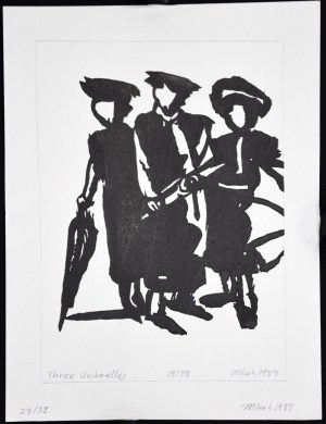 Three Umbrellas