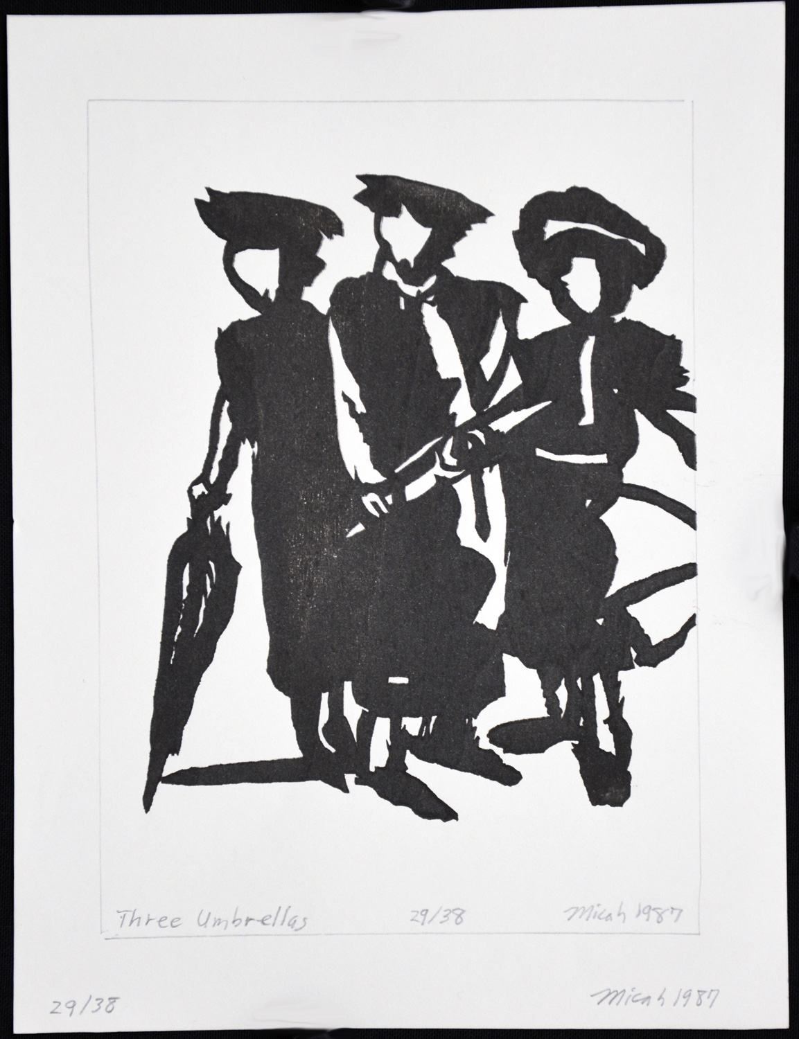 Three Umbrellas