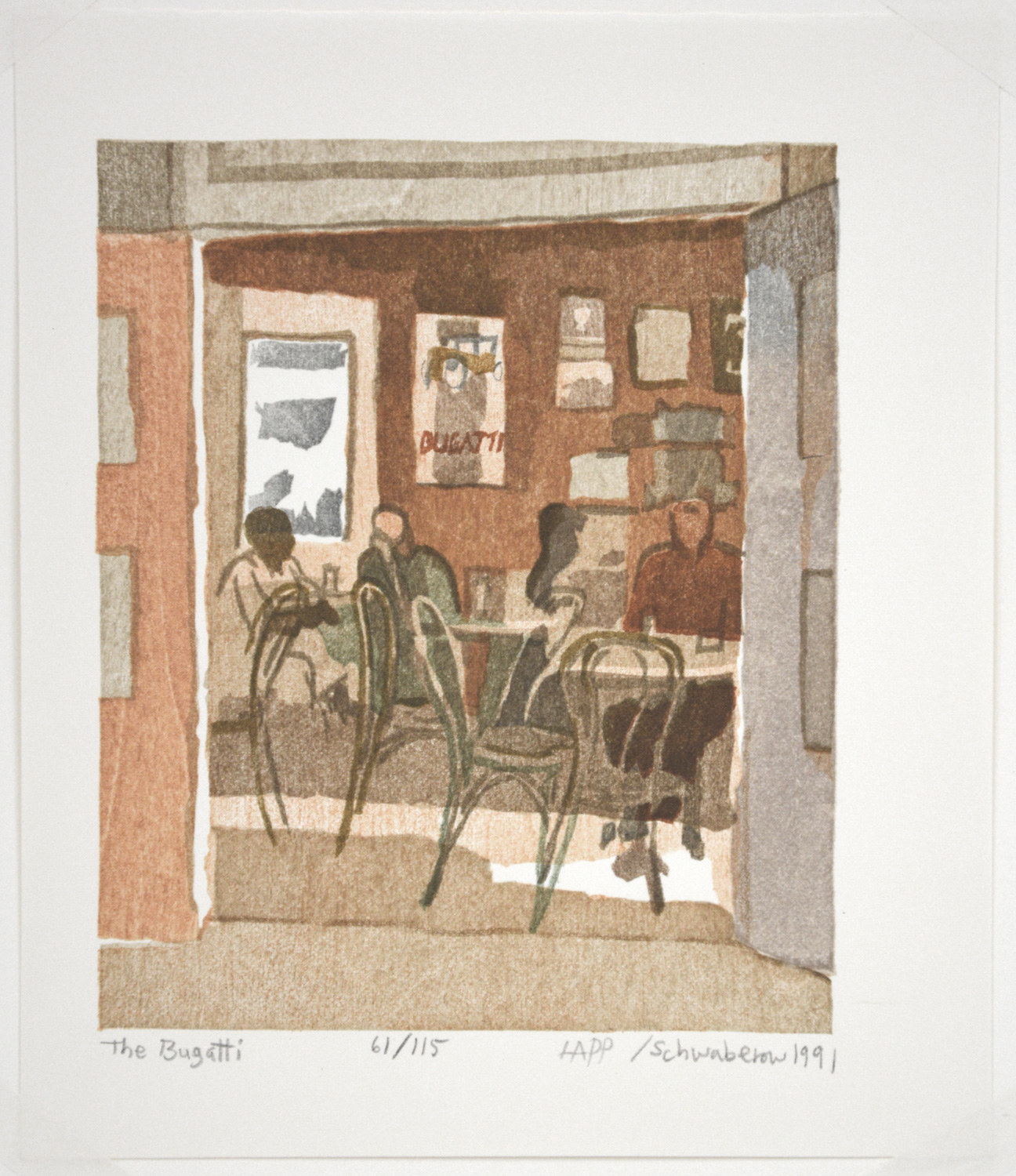 Cafes of San Francisco - The Bugatti - Image 2