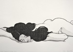 Woman Sleeping IV: An Homage (Lori)