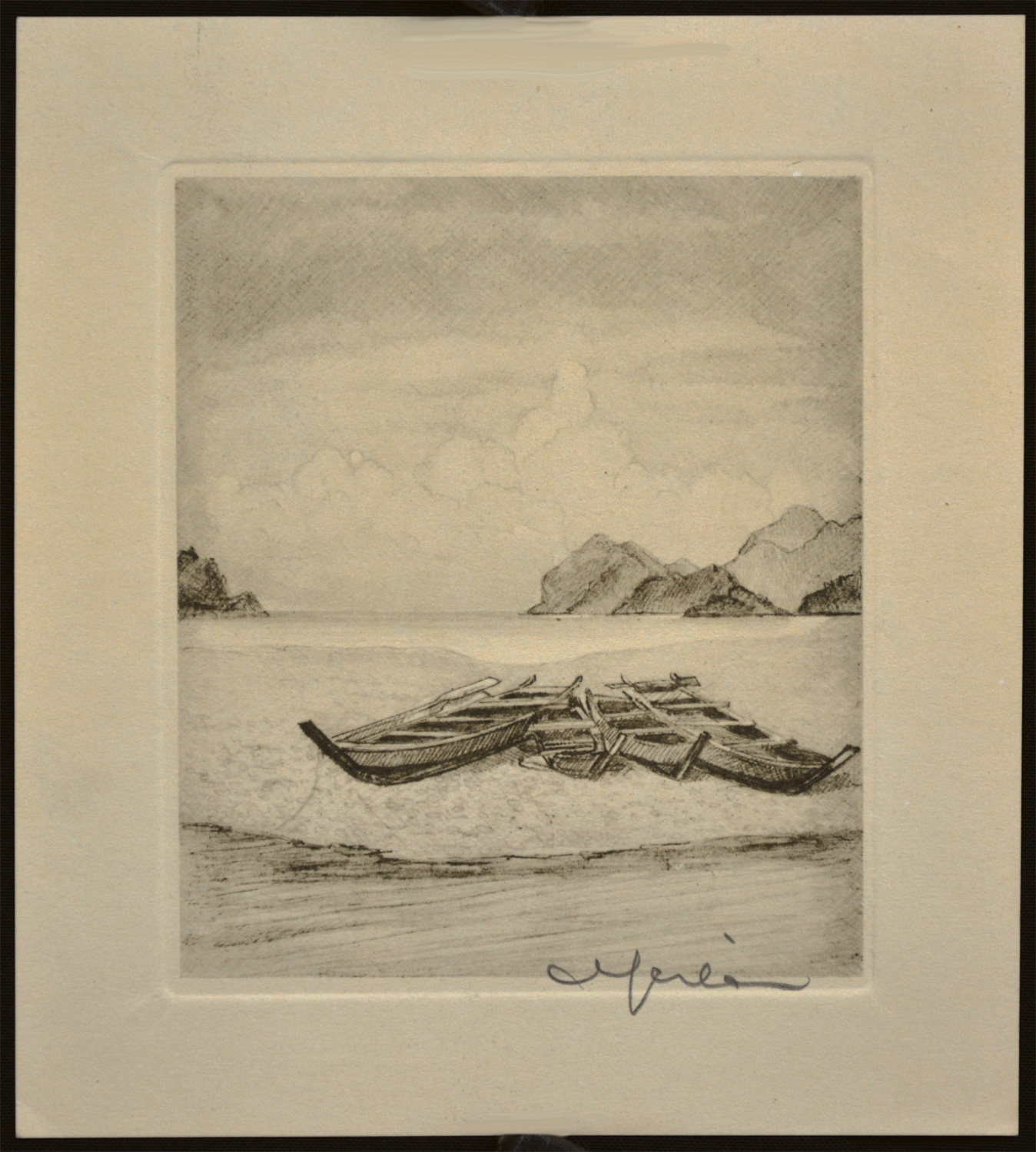 Untitled (Boats on the Shore) - Image 2
