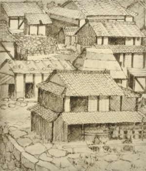 Untitled (Tiled Roof Village)