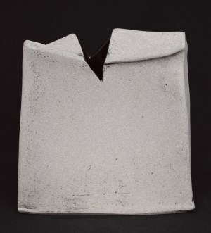 Medium Unglazed Square Vase