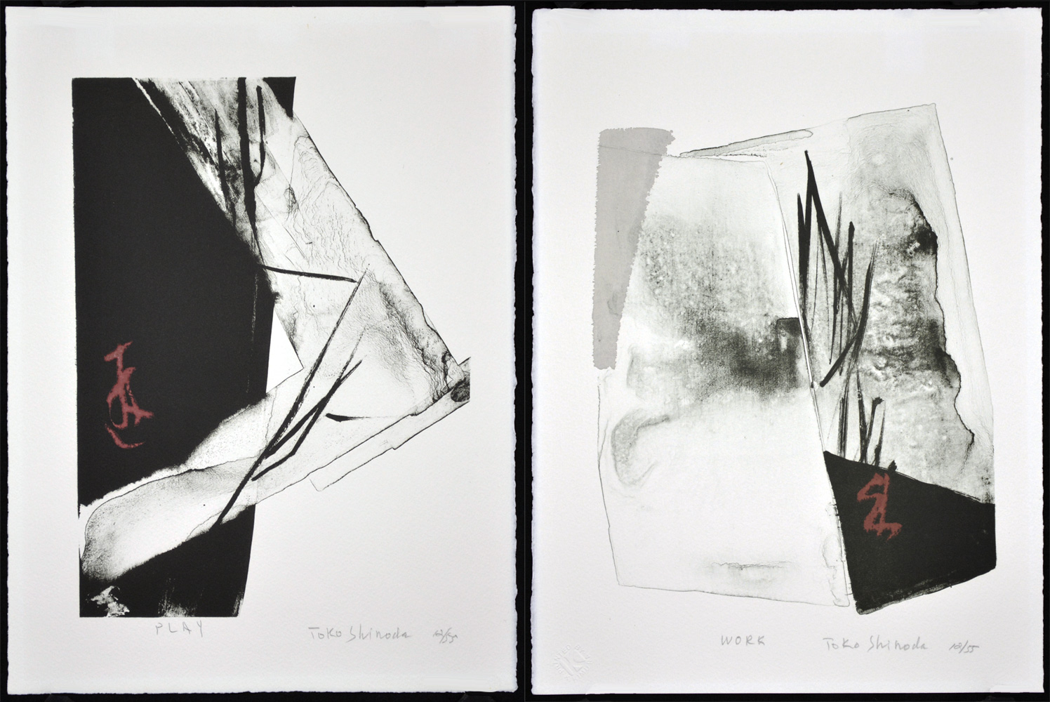 Work and Play diptych