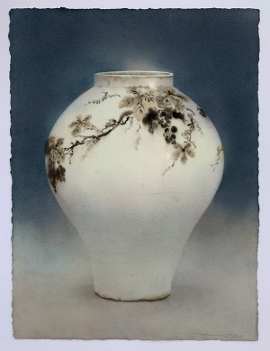 Grapevines on a Full Moon Night