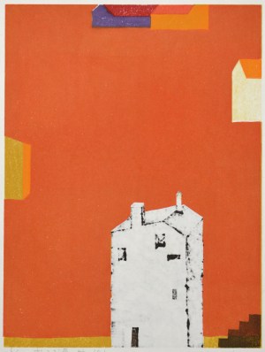 Orange Colored Village