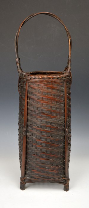 Basket - Bamboo Flower Basket TAN906