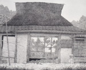 House with Glass Window