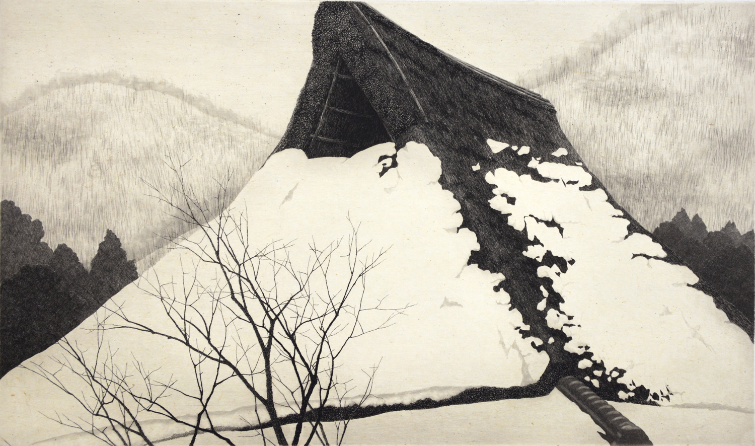Remaining Snow No. 2