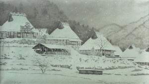 Snow Village No. 7 (scroll)
