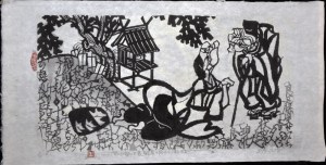 Konjaku - a man who married a fox