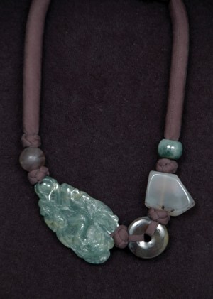 Short style, with Jade Pendant