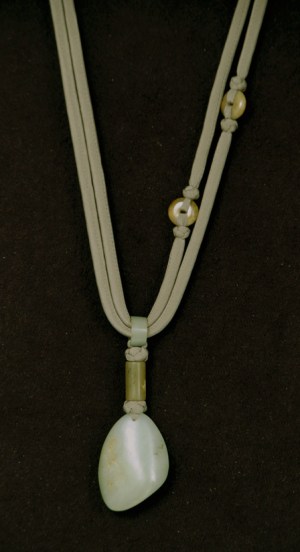 Jade Pebble Pendant