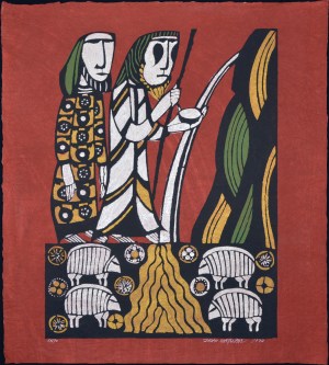 Smiting the Rock at Meribah (Moses)