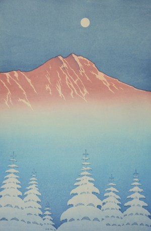 Moon and Bright Mountain