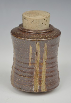 Jar with scored sides