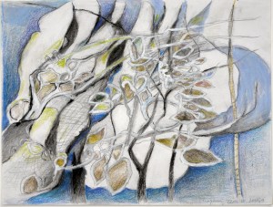 Untitled - Drawing (blue)