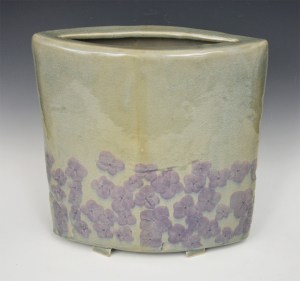 Slab Vase - Hydrangea