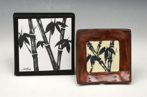 Boxed Tray - Bamboo (a)