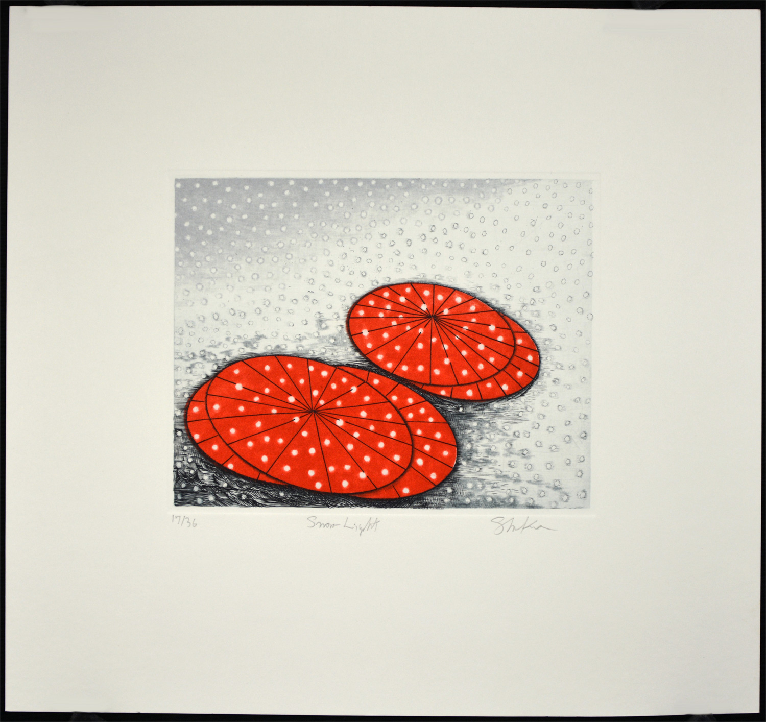 Snow Light - Red Umbrellas - Image 2