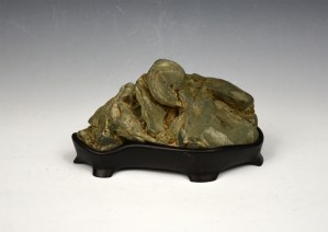 Ombilin River Grey Stone from Indonesia Suiseki