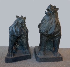 TAKAYAMA Koh - Komainu (2 Lion Dogs)