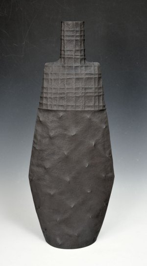 Copper Container - Hammered Grid and Dent Pattern