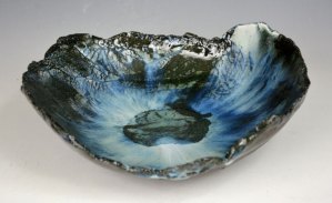 TAKADA - "Moonlit Pond" bowl
