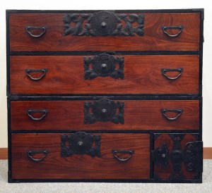 Sendai Tansu TAN149 - 2 Piece, Sugi Case