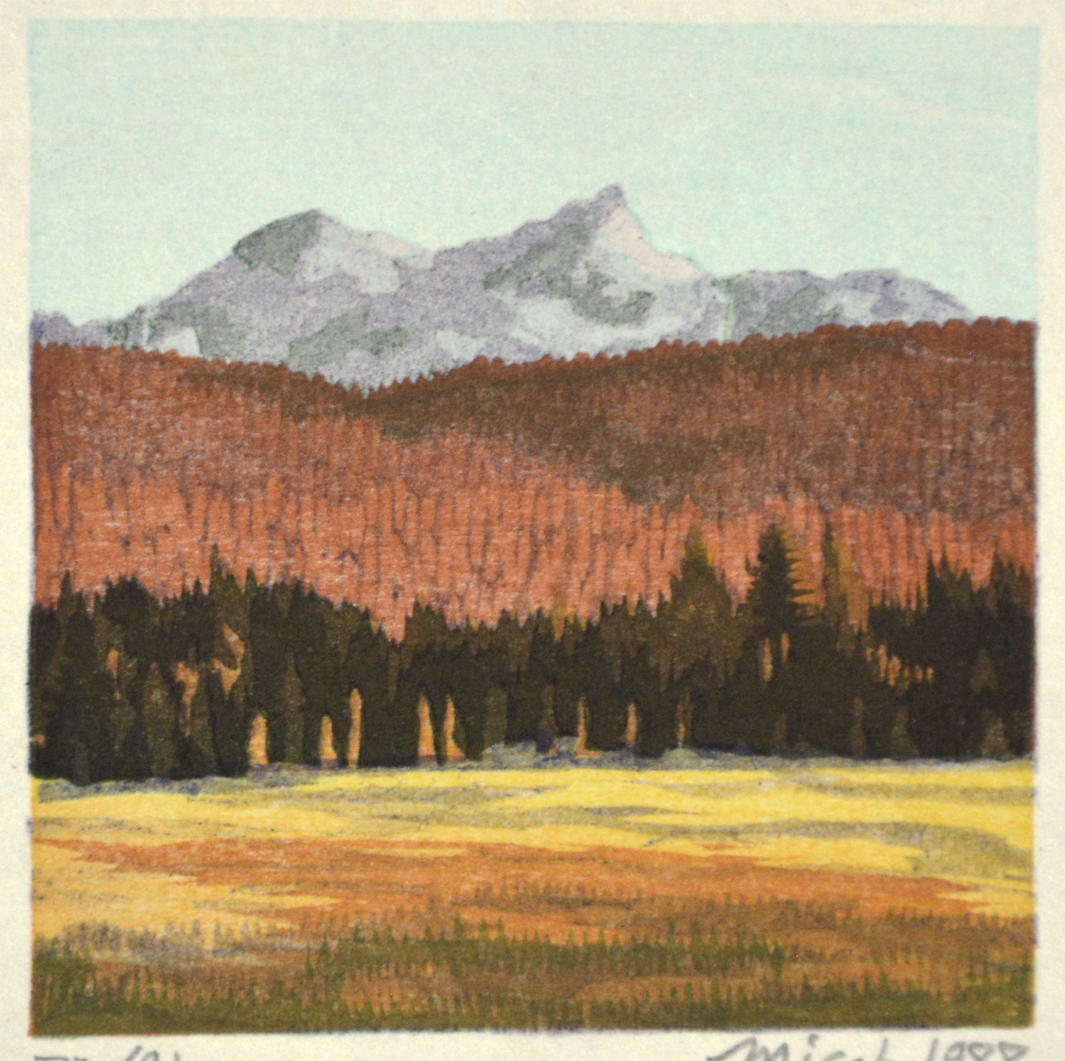 Afternoon, Tuolumne Meadow (Yosemite series) (framed) - Image 2