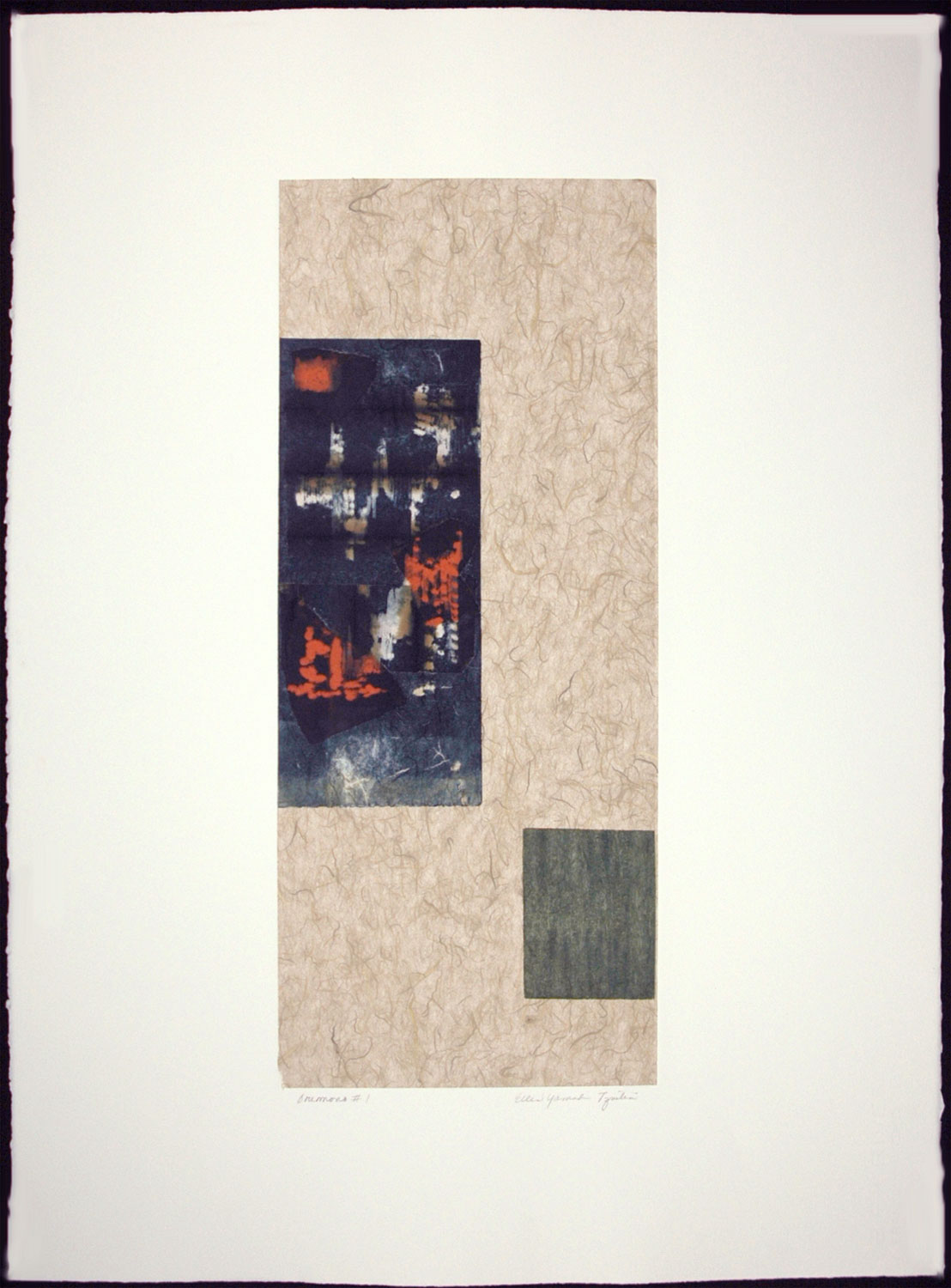 Orimono (fabric) #1 - framed - Image 2