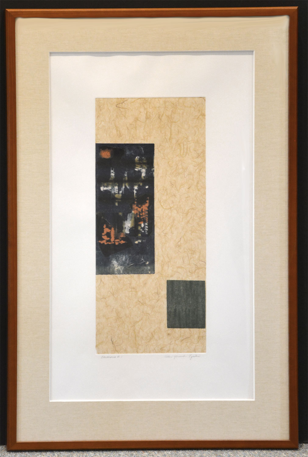 Orimono (fabric) #1 - framed