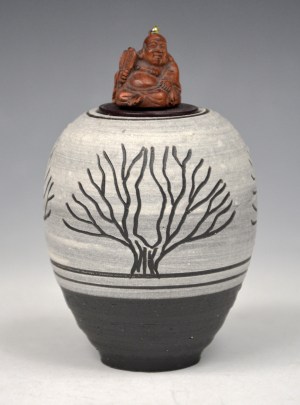 Vessel 147 - Tree with Buddha