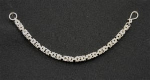 Bracelet - Byzantine Chainmaille, Sterling Silver