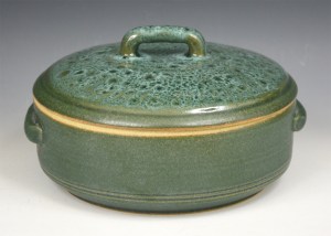 Green Lidded Pot