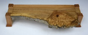 Display Stand - Live Edge Maple Burl #51