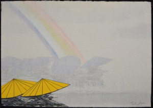 Rainbow Yellow (Watercolor)