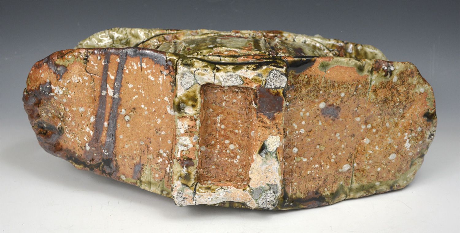 MURAKOSHI - Tobe Ash Glazed Vase w/ tomobako box - #1163 - Image 5