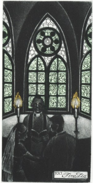 Rose Window (Ex Libris)