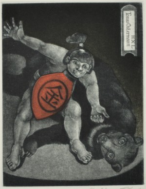 Sumo Fight (Ex Libris)