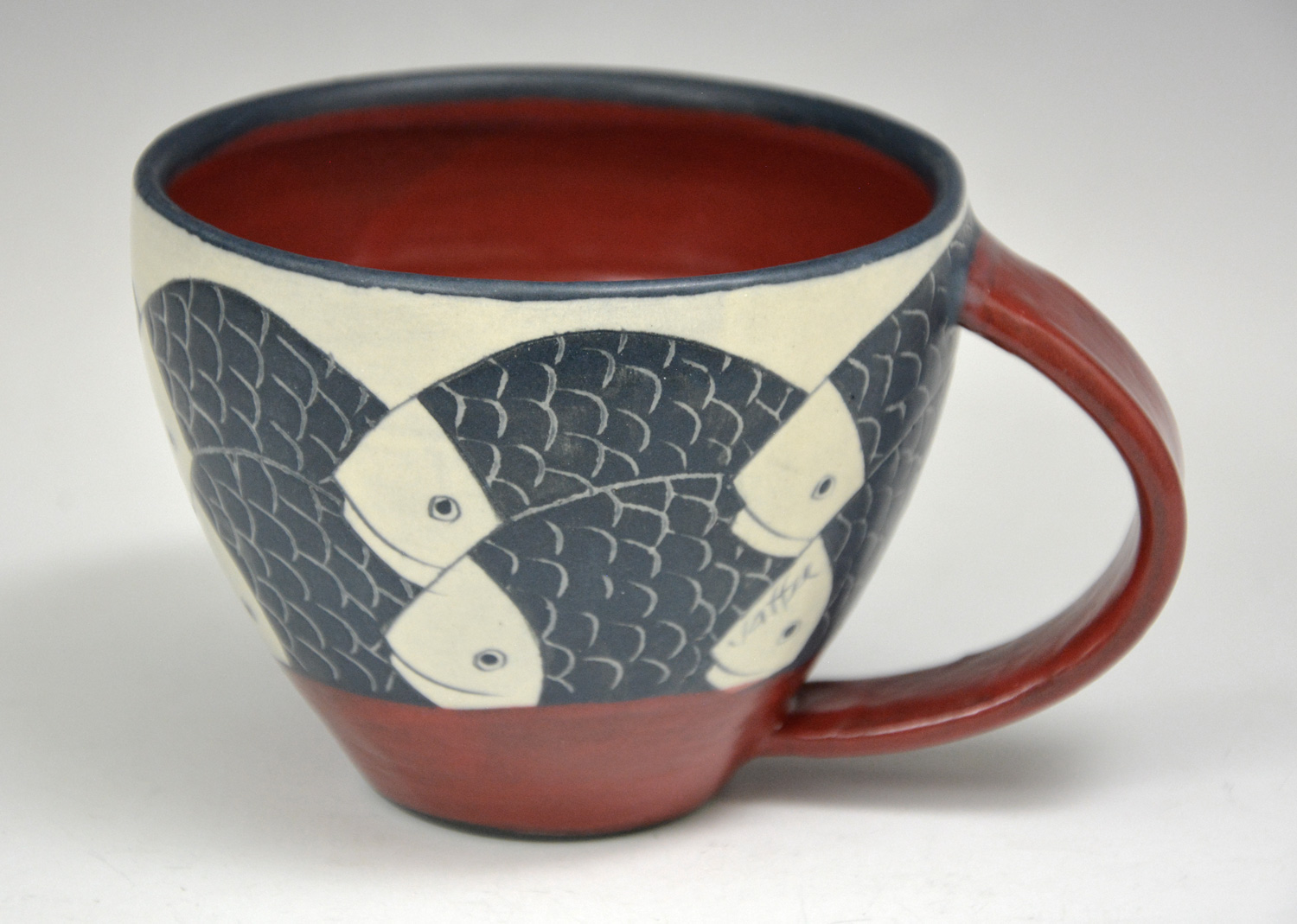 Latte Cup - Fish