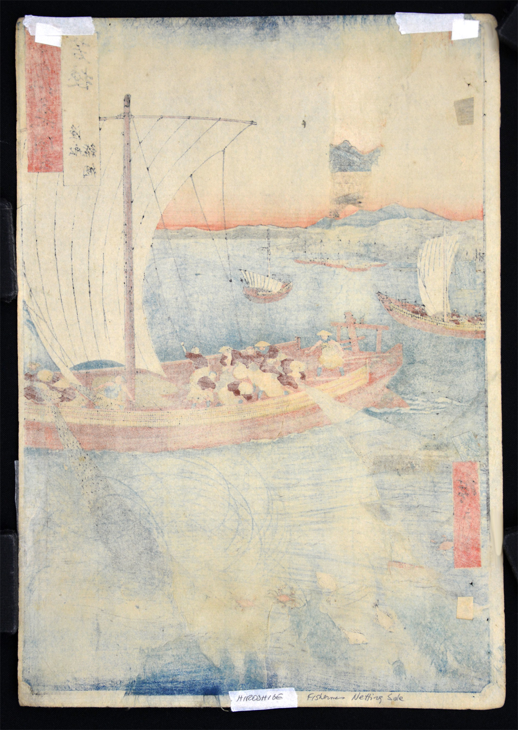 Fishermen Netting Sole, Wakusa Province - Image 3