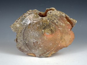 ATARASHI Manabu - Iga Vase with Tomobako