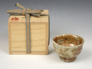 KATO - Shigaraki Sake Cup w/tomobako #14