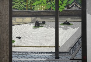 Walking in Ancient Capital -- Summer Poem